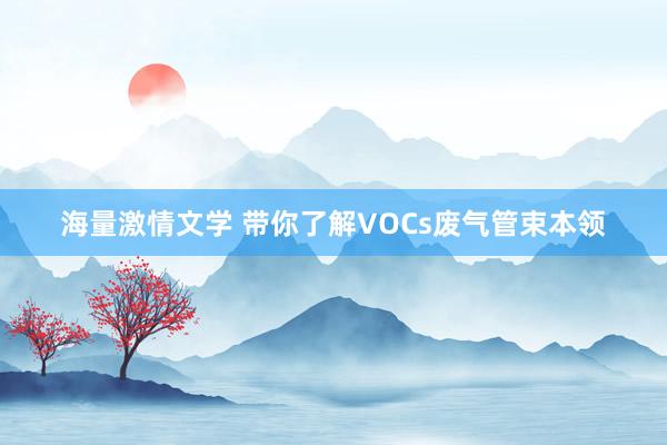 海量激情文学 带你了解VOCs废气管束本领